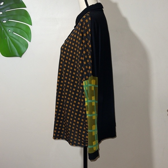Alembika Multi Check Blouse size S - Picture 14 of 16